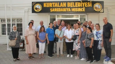 Kurtalan Belediyesi Amerika ve Avrupa’dan Gelen Ziyaretçileri Ağırladı