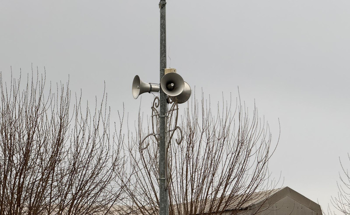 Kurtalan Belediyesi hoparlörlerinden seçim anonsu