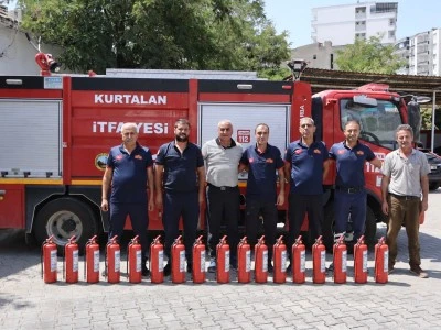 Kurtalan Belediyesi İtfaiye Personeline Yangın Y&ouml;netmeliği Eğitimi Verildi