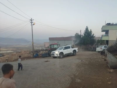 Kurtalan Belediyesi Köylerde İlaçlama Çalışmalarını Sürdürüyor