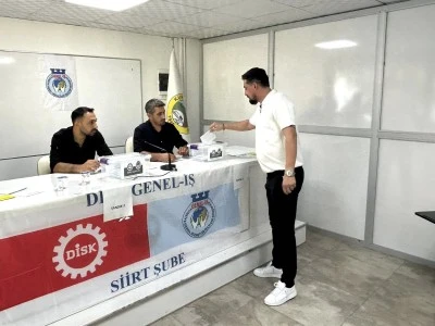 Kurtalan Belediyesi’nde Çalışanlar Sandık Başına Gitti