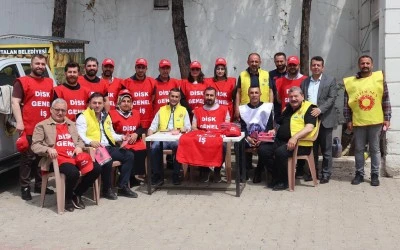 Kurtalan&rsquo;da 1 Mayıs &Ccedil;ağrısı Broş&uuml;rlerle Yapıldı