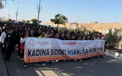 Kurtalan’da 25 Kasım İçin Sessiz Yürüyüş!