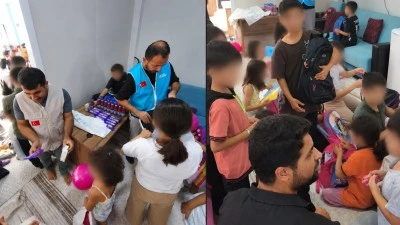 Kurtalan&rsquo;da 32 &ouml;ğrenciye kırtasiye desteği