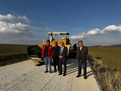 Kurtalan&rsquo;da 4,2 Kilometrelik Yol Asfalta Kavuşuyor