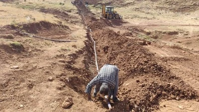 Kurtalan’da 500 Metrelik İçme Suyu Hattı Tamamlandı