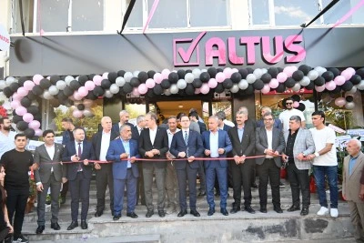 Kurtalan&rsquo;da beyaz eşya mağazası dualarla hizmete a&ccedil;ıldı