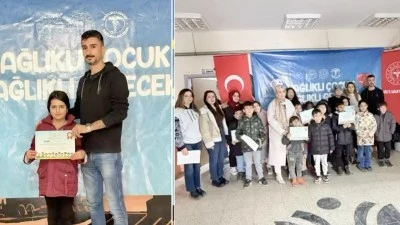 Kurtalan&rsquo;da &Ccedil;ocuklara Sağlıklı Yaşam Eğitimi