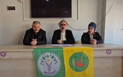 Kurtalan&rsquo;da DEM ve DBP&rsquo;den Leyla Zana&rsquo;ya Y&ouml;nelik Saldırılara Tepki