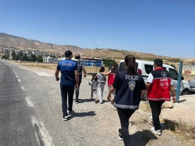 Kurtalan’da Dilendirilen Çocuklara Ortak Denetim