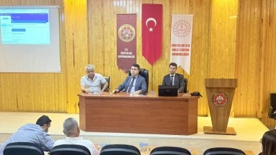 Kurtalan’da Eğitim Değerlendirme Toplantısı