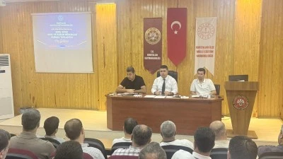 Kurtalan'da eğitim yılı değerlendirildi: Yeni d&ouml;nemin yol haritası masaya yatırıldı