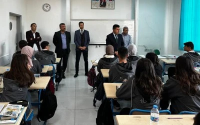 Kurtalan’da eğitim ziyaretleri sürüyor