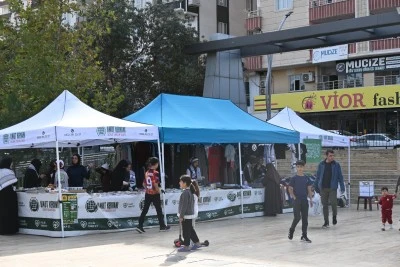 Kurtalan’da Gazze’ye Destek Kermesi Düzenlendi