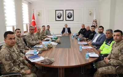 Kurtalan&rsquo;da genişletilmiş asayiş ve g&uuml;venlik toplantısı yapıldı