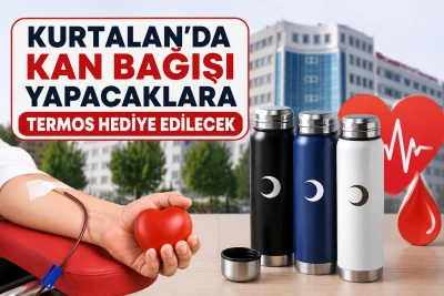 Kurtalan&rsquo;da Kan Bağışı Yapacaklara Termos Hediye Edilecek