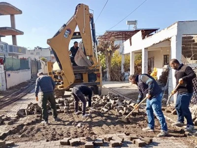 Kurtalan’da Mahalle Yolları Yenileniyor