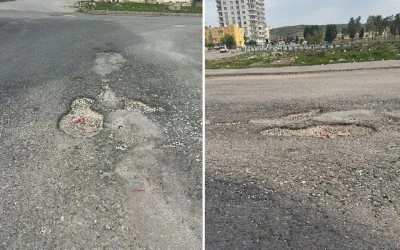 Kurtalan’da mahalleliden çukur tepkisi