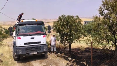 Kurtalan&rsquo;da Mezarlık Yangını Kontrol Altına Alındı