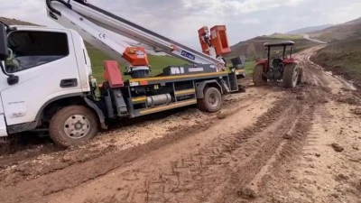 Kurtalan&rsquo;da Mezra Yolu &Ccedil;amura Teslim