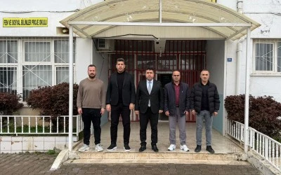 Kurtalan&rsquo;da Milli Eğitim M&uuml;d&uuml;r&uuml; &ouml;ğrenci pansiyonu ve yemekhaneyi inceledi
