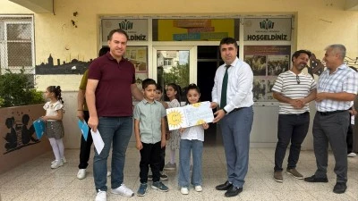 Kurtalan&rsquo;da &Ouml;ğrenciler Karne Sevinci Yaşadı