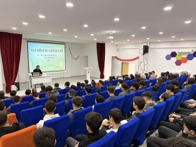 Kurtalan'da öğrencilere yönelik kariyer semineri düzenlendi