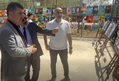 Kurtalan&rsquo;da &Ouml;ğrencilerin Hazırladığı Resim Sergisi A&ccedil;ıldı