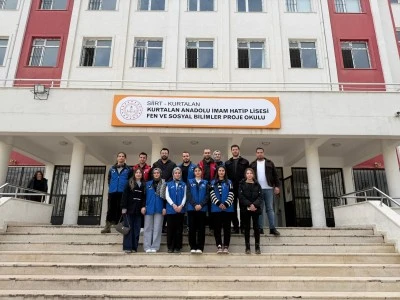 Kurtalan&rsquo;da &Ouml;ğretmenlere Destek Ziyareti