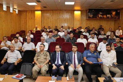 Kurtalan&rsquo;da Okul G&uuml;venliği Toplantısı Ger&ccedil;ekleştirildi