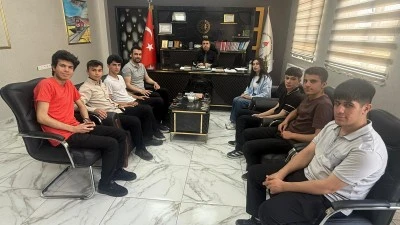 Kurtalan&rsquo;da Okuma Kul&uuml;b&uuml; &Ouml;ğrencilerinden Polat&rsquo;a Ziyaret