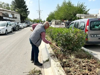 Kurtalan’da orta refüjlerde peyzaj çalışmaları başladı