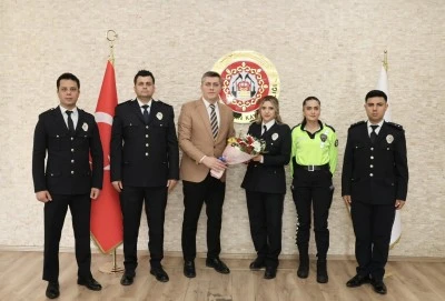 Kurtalan&rsquo;da Polis Haftası Ziyareti