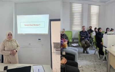 Kurtalan&rsquo;da Serviks Kanseri ve Vereme Karşı Bilgilendirme &Ccedil;alışması