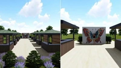 Kurtalan’da Stand Alanı Kuruluyor