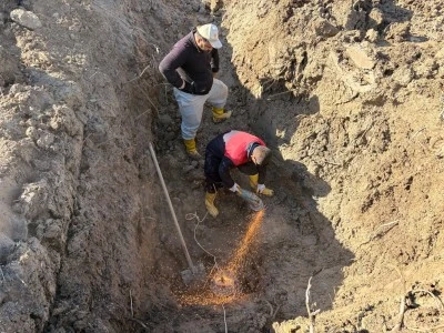 Kurtalan’da Su Hattında Arıza!