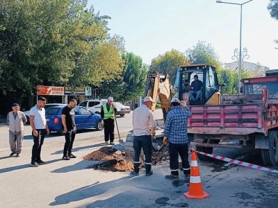 Kurtalan’da Su ve Kanalizasyon Arızaları Giderildi