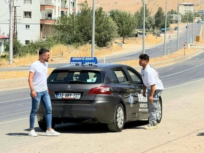 Kurtalan’da Sürücü Kursu Uygulamalı Sınavı Tamamlandı