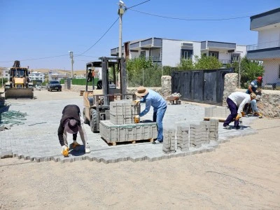 Kurtalan'da Teylan Caddesi ve Sokakları Sıfırdan İnşa Ediliyor
