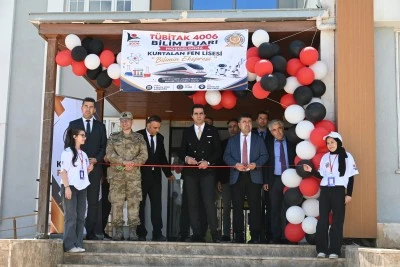 Kurtalan&rsquo;da T&uuml;bitak Bilim Fuarı Yoğun İlgi G&ouml;rd&uuml;