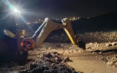 Kurtalan&rsquo;da Yağışlar Sonrası Kapanan K&ouml;y Yolları A&ccedil;ılıyor