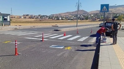 Kurtalan’da Yaya Geçitleri Yenilendi