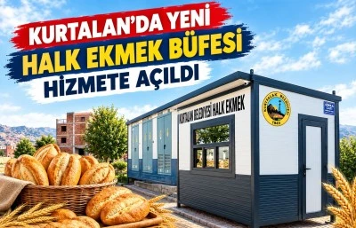 Kurtalan&rsquo;da Yeni Halk Ekmek B&uuml;fesi hizmete a&ccedil;ıldı
