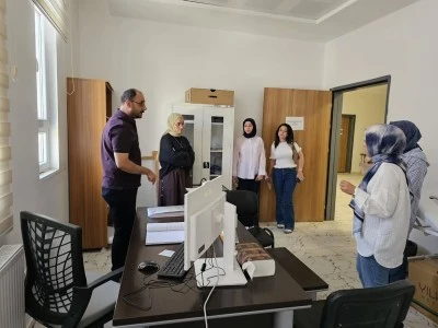Kurtalan Devlet Hastanesi Hekimleri Sağlıklı Hayat Merkezini Ziyaret Etti