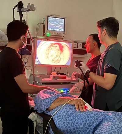 Kurtalan Devlet Hastanesi&rsquo;nde İlk Kez PEG Uygulaması Yapıldı