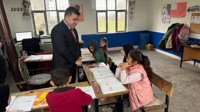 Kurtalan İl&ccedil;e Milli Eğitim M&uuml;d&uuml;r&uuml; Polat&rsquo;tan K&ouml;y Okullarına Ziyaret