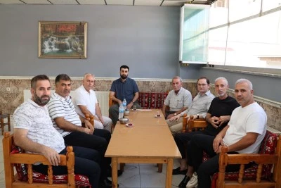 Kurtalan Kaymakamı Başara esnafla bir araya geldi