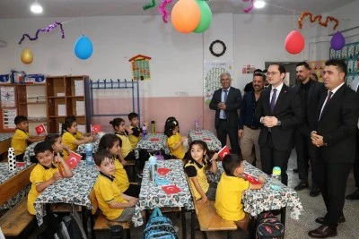 Kurtalan Kaymakamı Başara &ouml;ğrencilerle bir araya geldi
