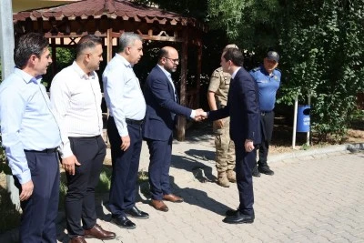 Kurtalan Kaymakamı Salih Başara G&ouml;revine Başladı