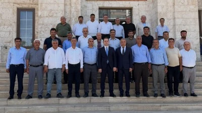 Kurtalan Kaymakamı Salih Başara'ya Hayırlı Olsun Ziyareti